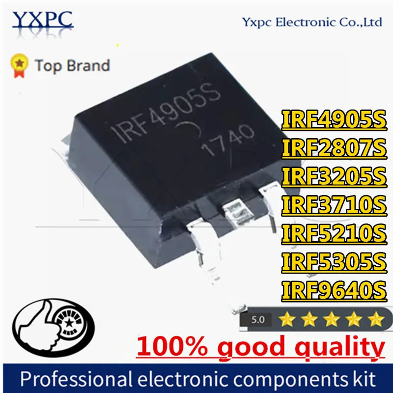 1-5PCS IRF2807S IRF3205S IRF3710S IRF5305S IRF9640S F4905S F2807S F3205S F3710S F5210S F5210S F5210S