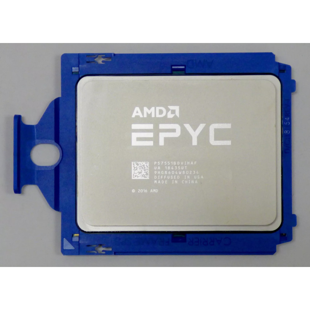 AMD EPYC 7551 32 Core 64 ทวีตเตอร์ SP3 ซ็อกเก็ต CPU โปรเซสเซอร์ - UNLOCKED