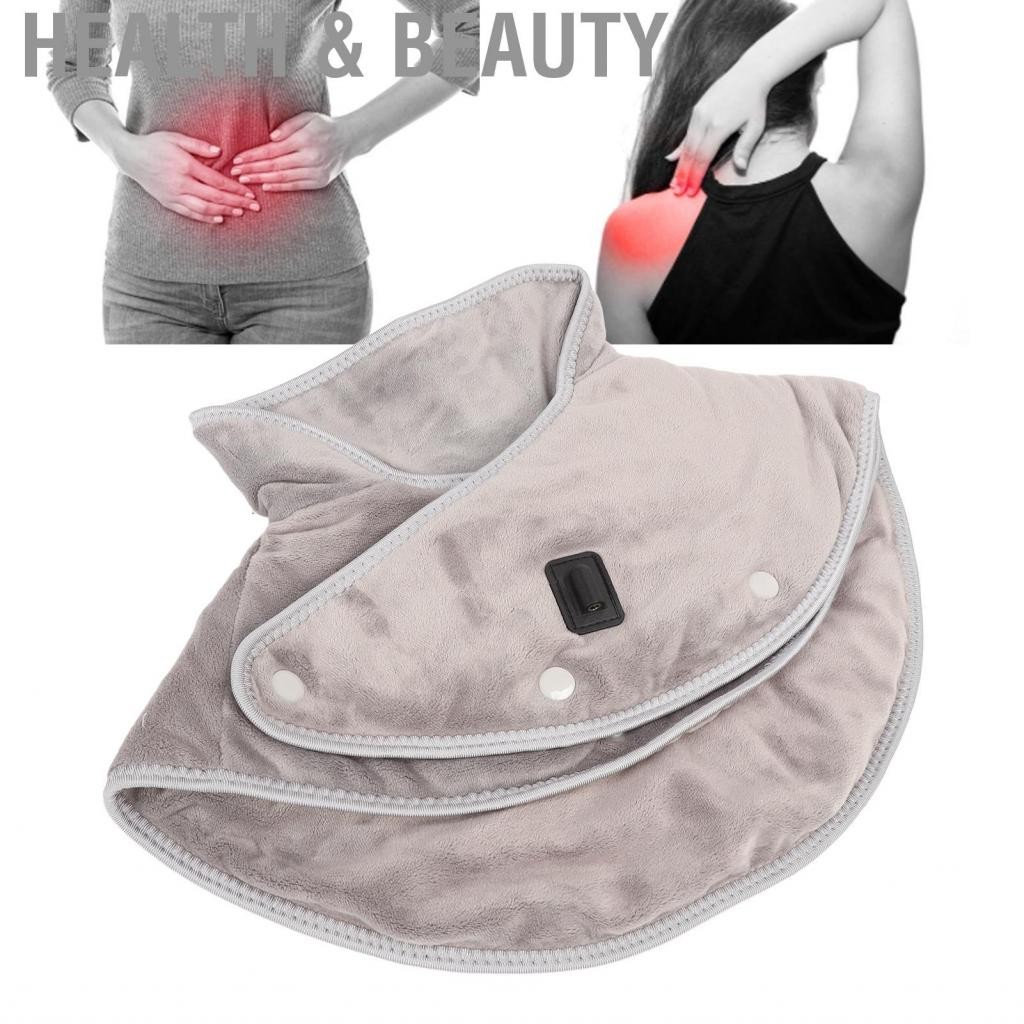 Health & beauty แผ่นทำความร้อนไหล่คอ 3 ระดับอุณหภูมิเวลาผ่อนคลาย GDT ไฟฟ้าที่สวมใส่ได้