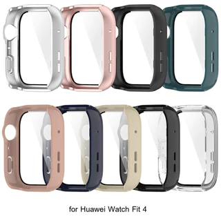 Shopdodi เคส สำหรับ Huawei Watch Fit 5 Fit4 Pro Case เคสกันกระแทก เคสกระจก ปิดทัยหน้าปัด