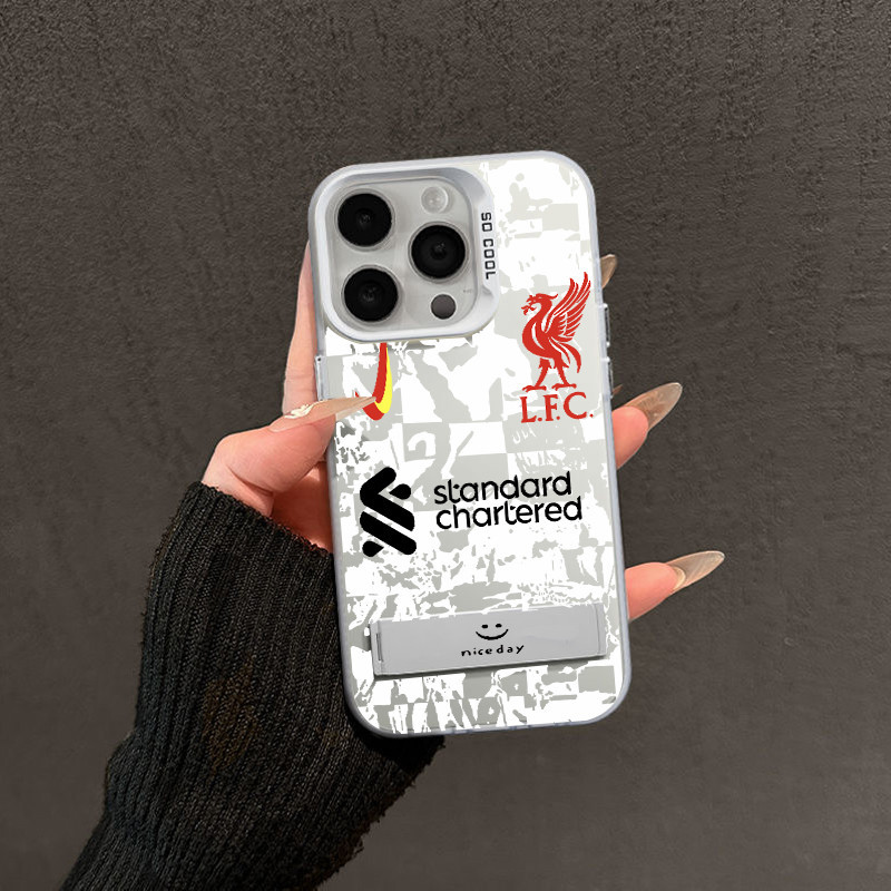 Liverpool FC 2024-2025ฤดูกาลใหม่เคสโทรศัพท์ IMD ใจสำหรับ iPhone แฟนคลับ16 15 14 13 12 PROMAX PLUS 11pro x XR 7/8P - รูปที่ 2