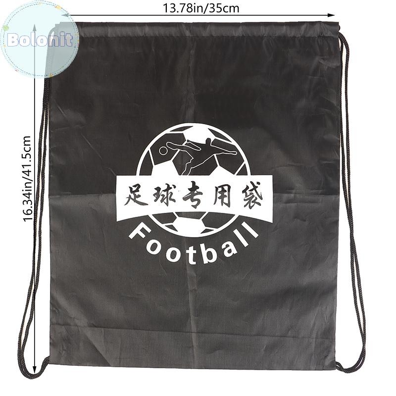 Bolonit กีฬากลางแจ้ง Drawstring กระเป๋ายิมผู้ชายกระเป๋าฟุตบอลวอลเลย์บอลผ้า Oxford แบบพกพาพับได้กระเป๋าเป้สะพายหลัง TH ราคา ถูกที่สุด ดีลบีเคเค แกลเลอรีภาพที่ 9