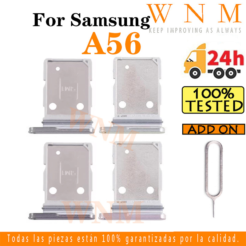 สําหรับ Samsung Galaxy A56 ถาดซิม ถาดช่องเสียบการ์ด SD อะแดปเตอร์เปลี่ยนชิ้นส่วน