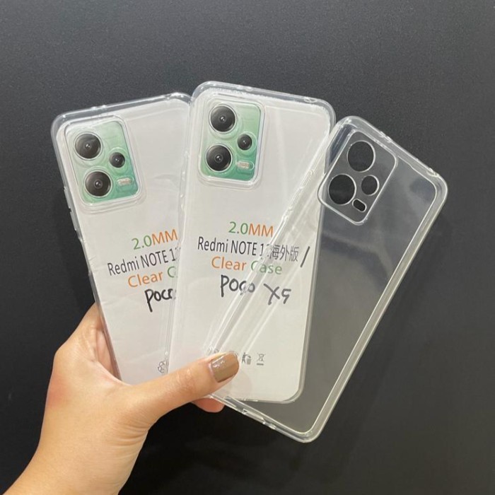 CASE CLEAR HD 2MM XIAOMI POCOPHONE F7 F7 ULTRA F7 PRO M7 PRO M6 M6 PRO POCO X7 X7 PRO X6 5G POCO X6 