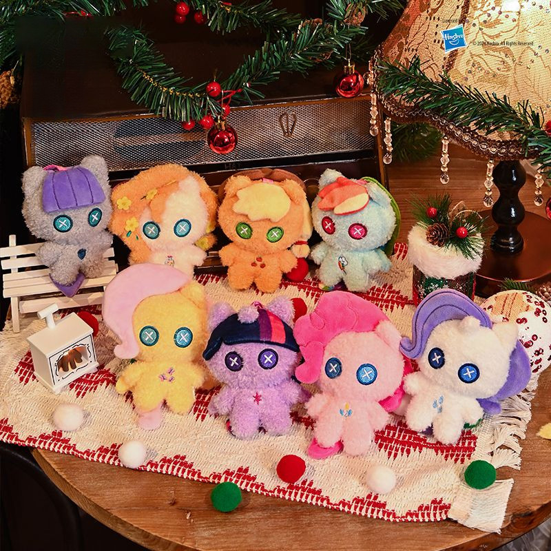 ร้าน Jiumu Miscellaneous Store ตุ๊กตา My Little Pony ตุ๊กตาพลาสติกอุ่น กล่องของเล่นตกแต่ง ของขวัญวัน