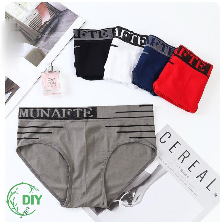 [YTL]คละสี พร้อมส่ง！กางเกงในผู้ชาย กางเกงชั้นใน MUNAFIE Freesize