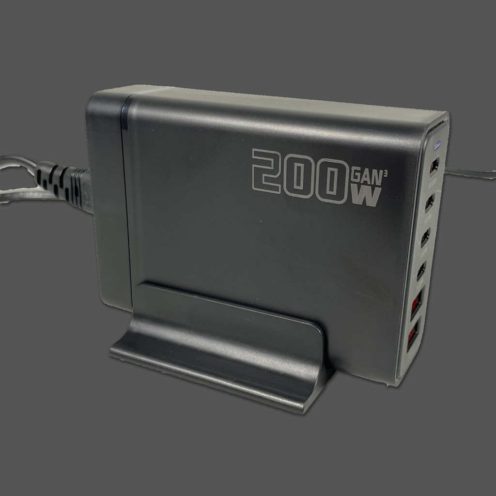 ILEPO Charger USB Docking Station 6 Multi Port Type C PD QC GaN 200W - YFY-IQ37