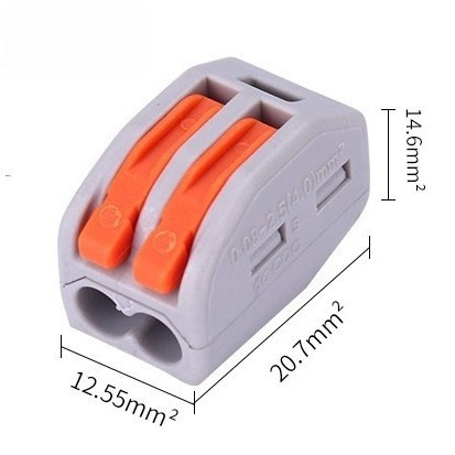 5pcs 2/3/4/5/8 Lever-Nut Lever Conductor Compact สายไฟ Terminal PCT-212 PCT-213 PCT-214 PCT-215 PCT-