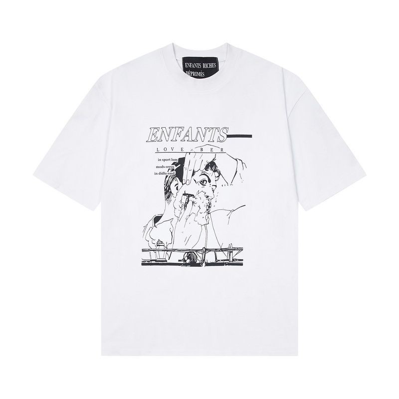 ERD Melanchon Fu รุ่นที่สอง สไตล์ใหม่ ใส่สบาย พิมพ์ลายบนผ้าฝ้ายแท้ คอรอบ แขนสั้น เสื้อยืดสไตล์ร้อน