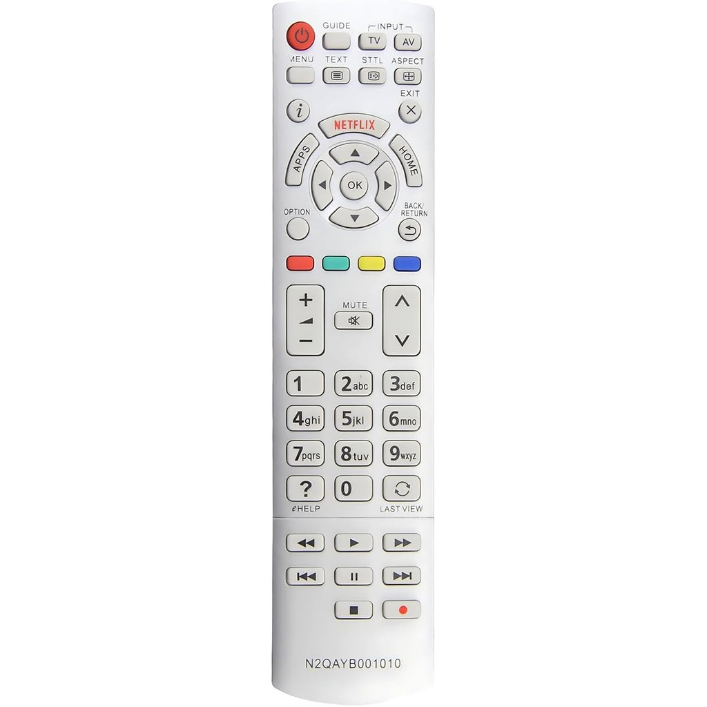 N2QAYB001010 เปลี่ยนรีโมทสําหรับ Panasonic TV TX-32CSF607 TX-32CSN608 TX-32CST606 TX-32CSW514S TX-32