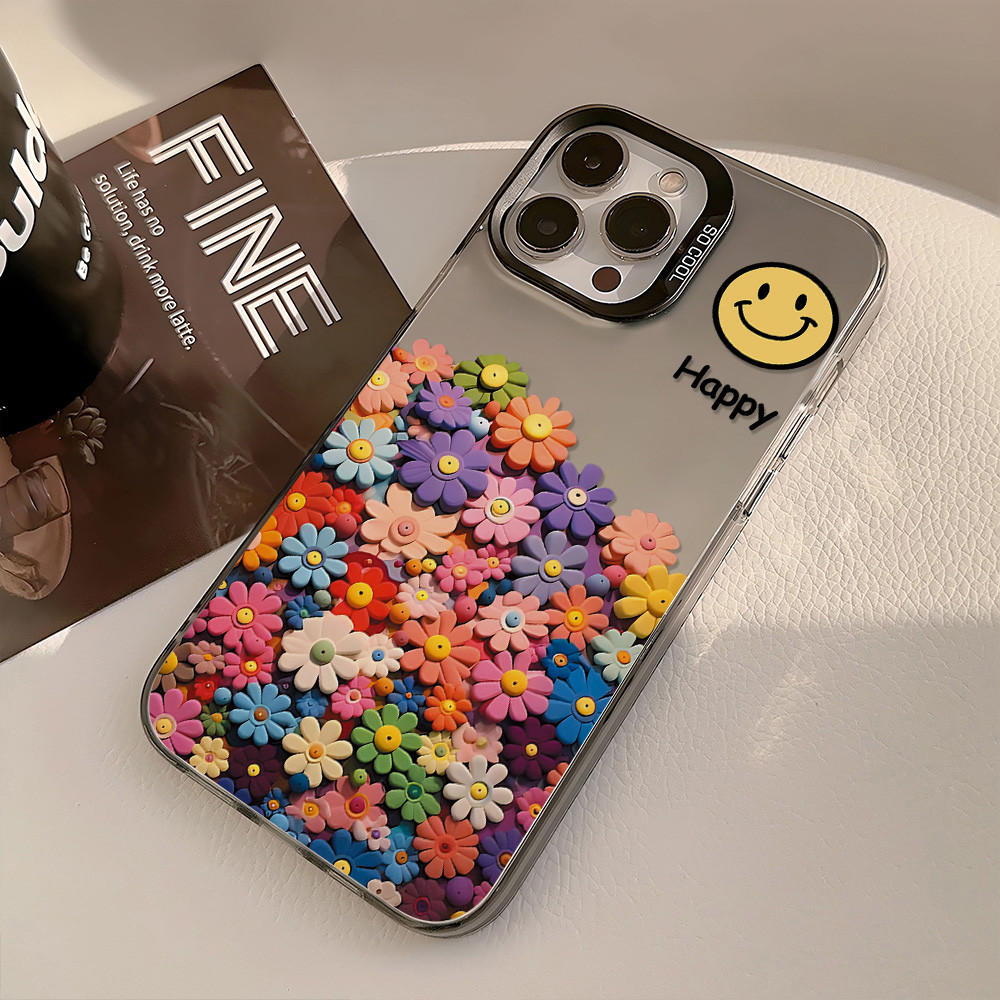 เคสโทรศัพท์ For iPhone 13 11 17 pro max Case iPhone 11 15 16 pro max 14 12 pro max 7 8 Plus XR XS Max การ์ตูนน่ารัก IMD