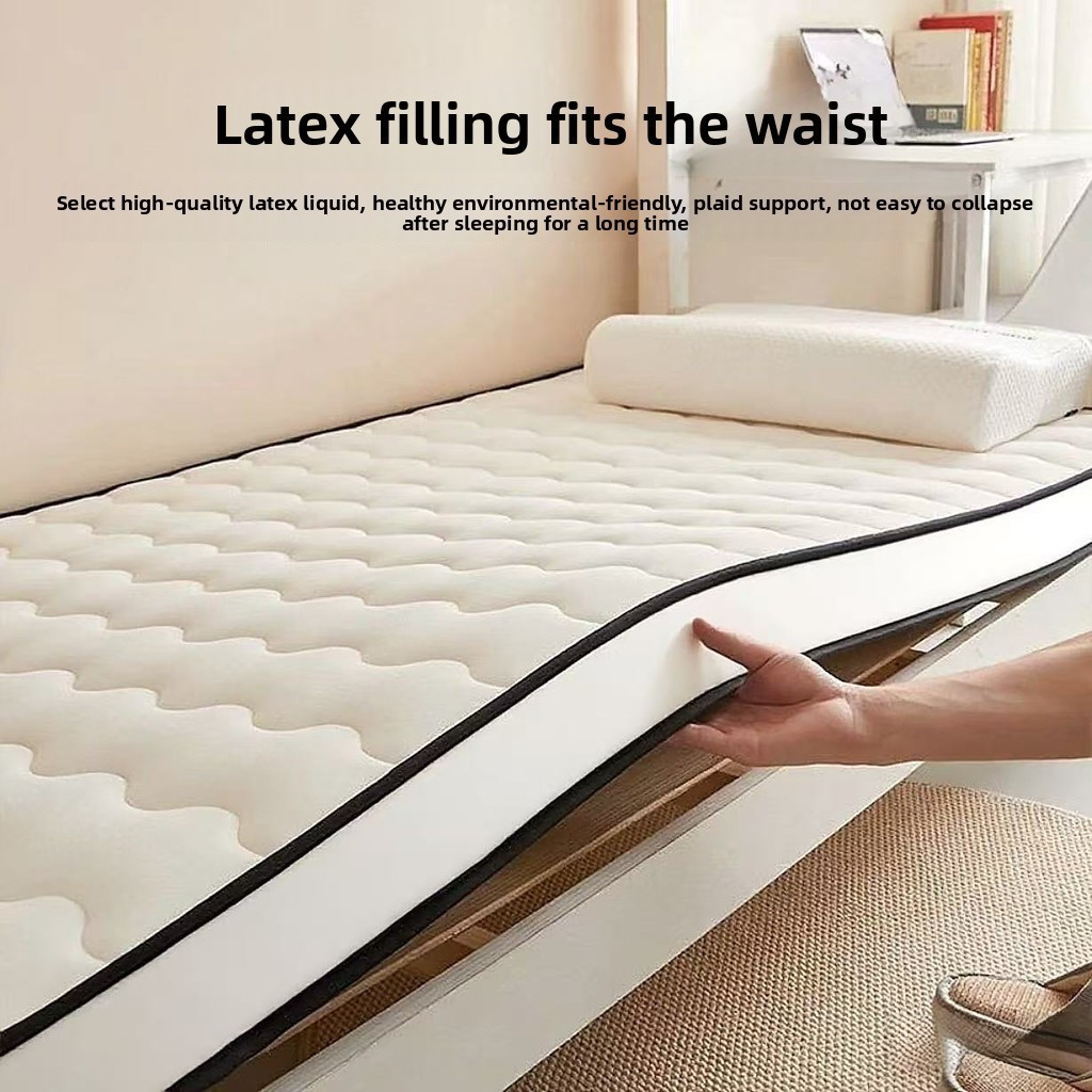 Mattress Sponge Latex Mattress Rental Room Student Single Bed Foldable High Resilience