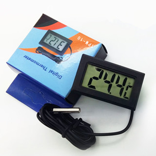 เครื่องวัดอุณหภูมิดิจิตอล FY 10 แบบพกพาวัดในรถและห้องแอร์ได้…