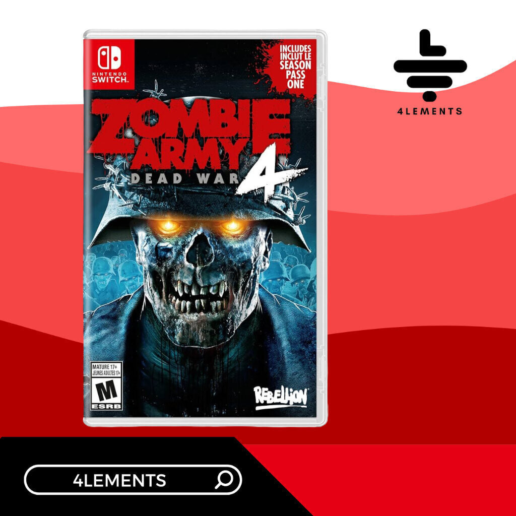 (พร้อมส่ง) SWITCH ZOMBIE ARMY 4 DEAD WAR (R1/US) (GAME) (ENG)