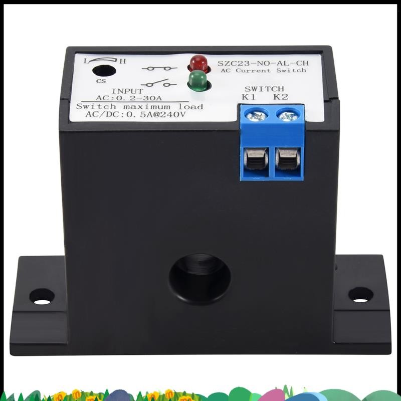 สวิตช์เหนี่ยวนํากระแสมากSZC23-NO-AL-CH สวิตช์ตรวจจับกระแสไฟเปิดปกติสําหรับการตรวจสอบแยกกระแส AC การป