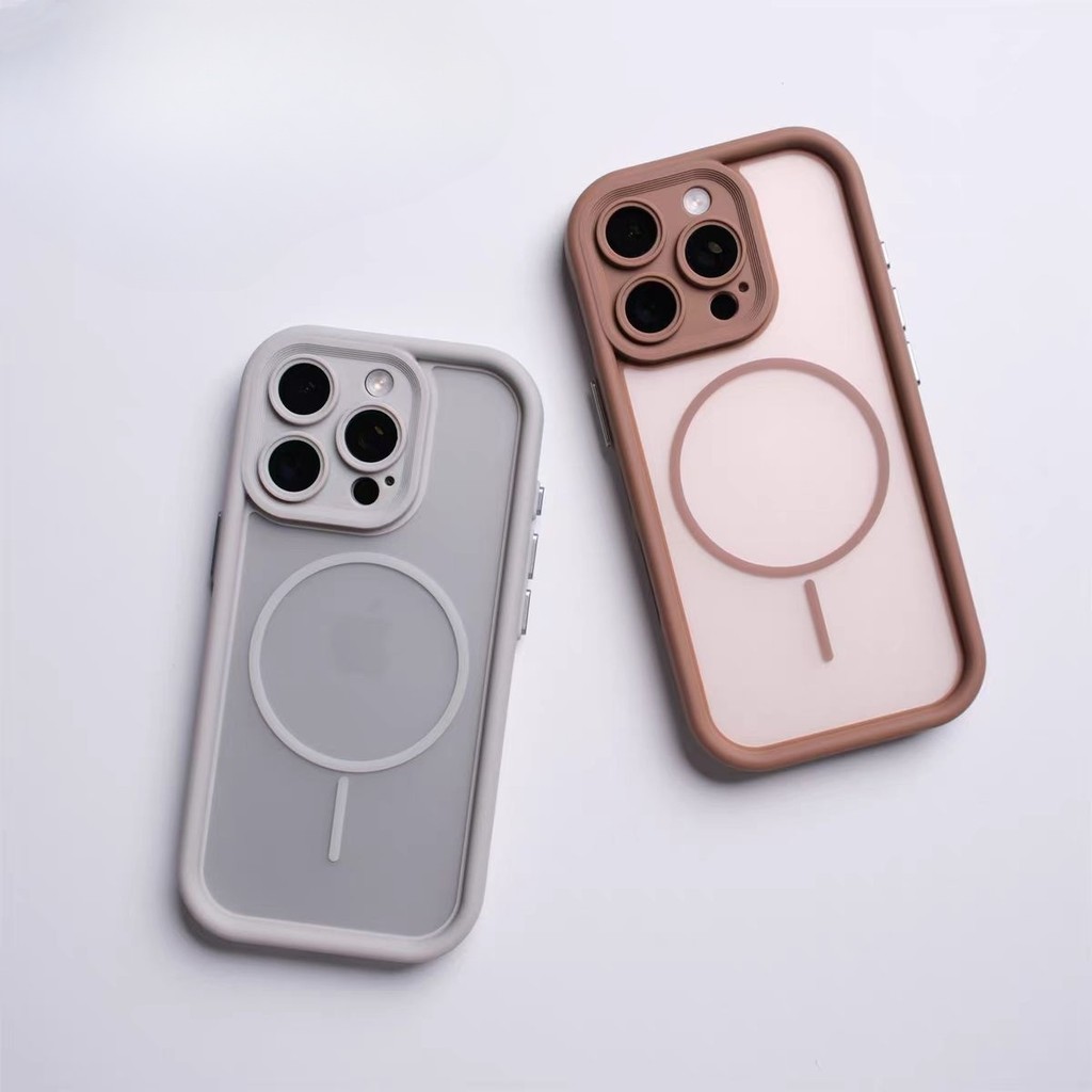 Matte อะคริลิค hard case ใช้งานร่วมกับ iPhone 11 12 pro max 13 pro max 14 pro max 15 pro max 16 pro max กรณี