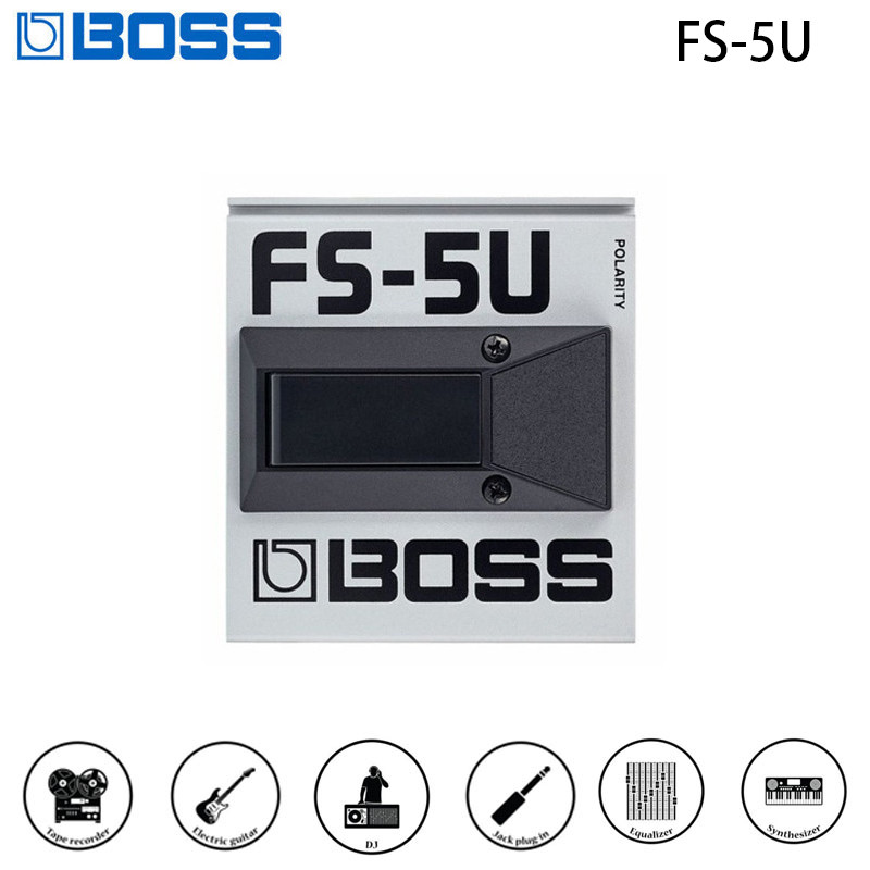 BOSS FS-5U สวิทช์เท้ากีตาร์ไฟฟ้า KATANA ลําโพงสวิทช์เหยียบเท้า Controller กีตาร์อะคูสติกอุปกรณ์เสริม