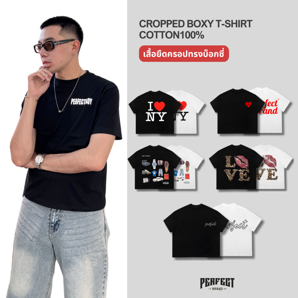 เสื้อยืดครอป (เวียดนาม) Cotton แท้100% หนานุ่มใส่สบาย เทรนนี้มาแรง ควรมีไว้ติดตู้ หญิงชายใส่ได้S-5XL