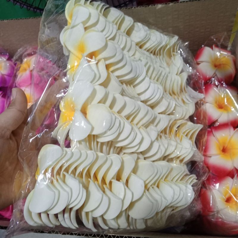 ดอกลีลาวดี [[ยกแพ็ค100ดอก]] ดอกลีลาวดีโฟม ดอกเปล่า พร้อมส่งจากไทย