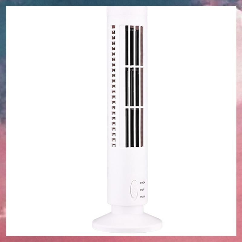 ใหม่ USB Tower Fan Bladeless Fan Tower พัดลมไฟฟ้าเครื่องปรับอากาศแนวตั้งขนาดเล็ก พัดลมยืนไร้ใบพัด