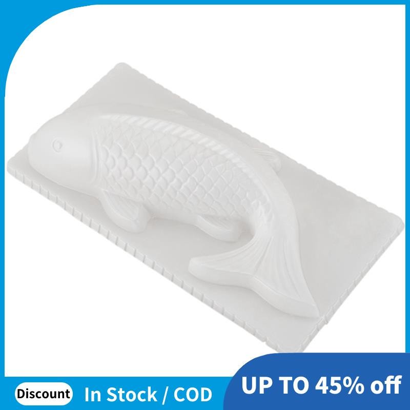 DIY 3D ปลาปลาคาร์พแม่พิมพ์เยลลี่พลาสติก Handmade แม่พิมพ์มูสเค้กพุดดิ้งช็อกโกแลต Mould เบเกอรี่เครื่องมือ
