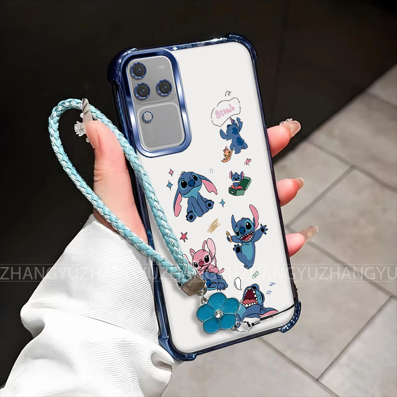 เคส VIVO V30 Pro 5G สําหรับใหม่ซิลิโคนสี่มุมป้องกันการตก SDQ