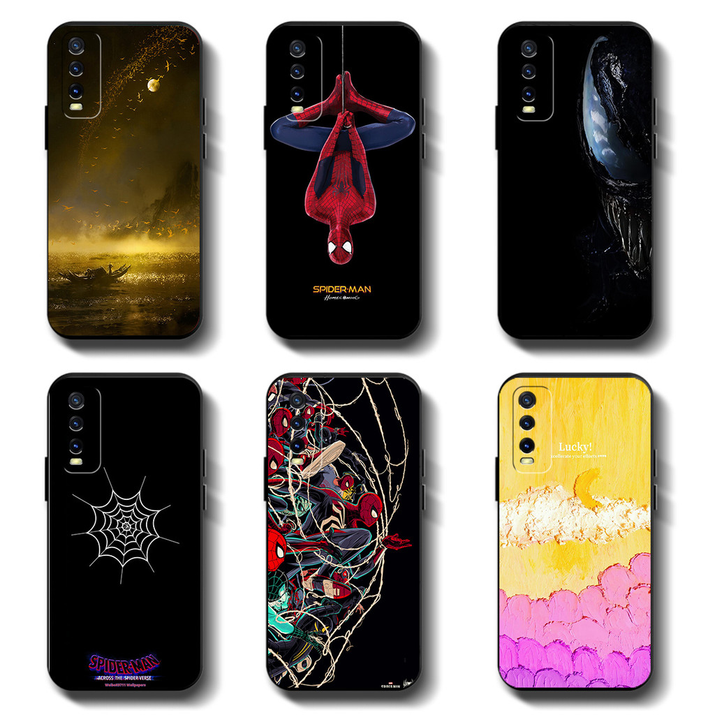สีดําปลอกอ่อนสําหรับVIVO Y20 Y20s Y20i v2029 v2048 v2036 v2043 v2026 v2027 Y12s Y12a Y12d Anti-Scratchกล้องป้องกันปลอกTPUกรณีเต็มครอบคลุมซิลิคอนยางเคสโทรศัพท์