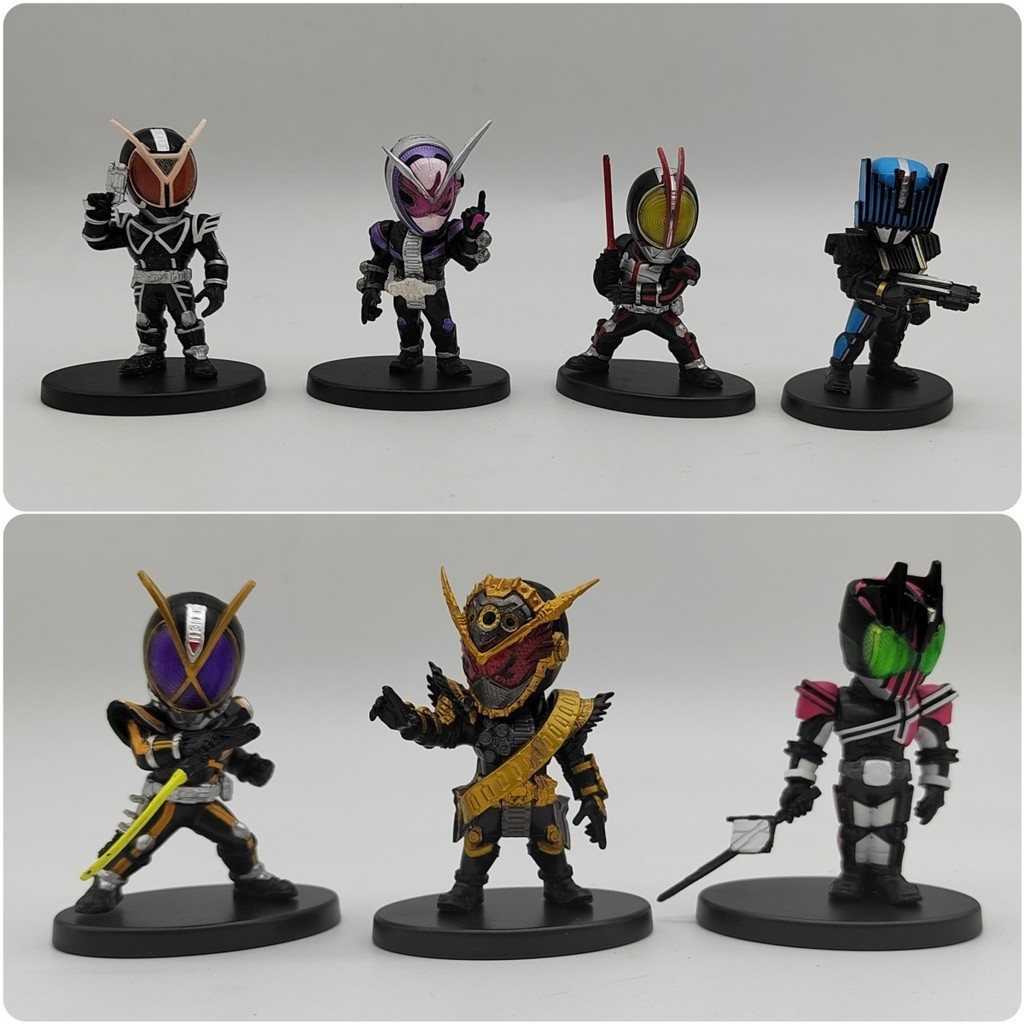 ของเล่นอาหารจํานวนมาก Kamen Rider CONVERGE MOTION1 2 3 Emperor Rider Shiwang 555 Empty Me W Caesar-ข