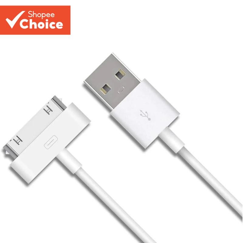 อะแดปเตอร์สายชาร์จโทรศัพท์มือถือ 30 Pin แบบสัมผัสนาโน พอร์ต Usb สําหรับ IP 4 4s 3G 3GS IPad 1 2 3 Pod