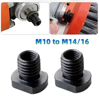 อะแดปเตอร์แปลงเกลียวเครื่องเจียร M10 เป็น M14 M16 อ่ะไหล่สําหรับเครื่องเจียรมุม ติดตั้งง่าย เปลี่ยนเร็ว
