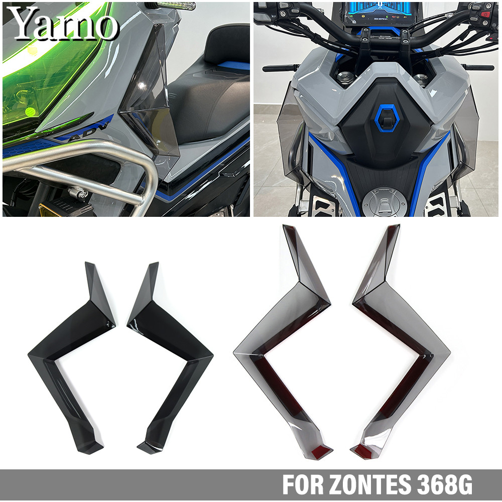 สําหรับ ZONTES 368G 400G V1 V2 2024-2026 รถจักรยานยนต์ด้านข้างกระจก ZT 368G ดัดแปลงขากระจก