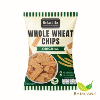 De La Lita ขนมอบกรอบโฮลวีตรสออริจินัล ขนาด 30 g. (03256)