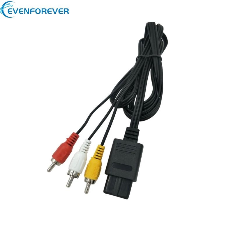 Game Consoles   Cable Plugs & Plays Video Sound  Cord 180cm for Gaming  N64