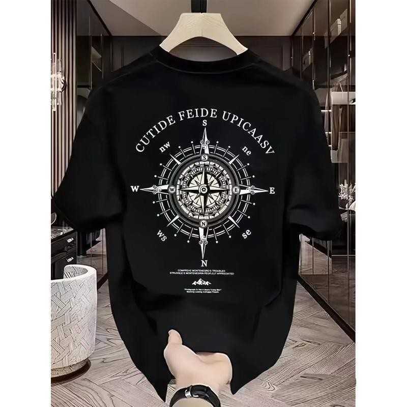 [RTY] ผ้าคอตตอน 220g. เสื้อยืดสีขาวคอปกขนาดเล็กผ้าฝ้ายแท้ครึ่งแขนลําลองหนักฤดูร้อนผู้ชายหลวมอินเทรนด