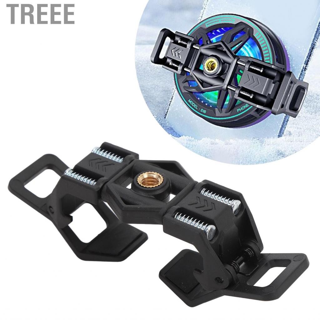 Treee Velatemor Magnetic Clettable Clackable Clip สำหรับพัดลมเครื่องทำความเย็นโทรศัพท์มือถือเข้ากันได้กับพัดลมระบายความร้อนความกว้าง 55-68 มม.