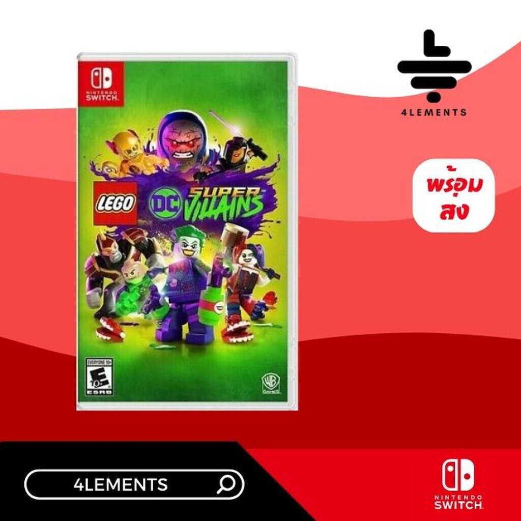 (พร้อมส่ง) SWITCH LEGO DC SUPER-VILLAINS (R1/US) (GAME) (ENG)