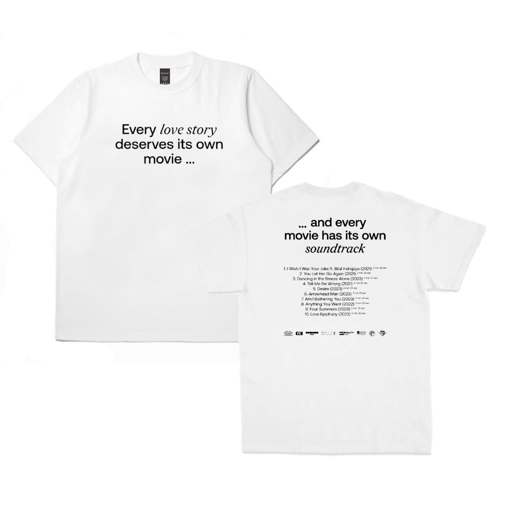 Reality Club นําเสนอเสื้อยืดวงดนตรี Tracklist B2G STORE