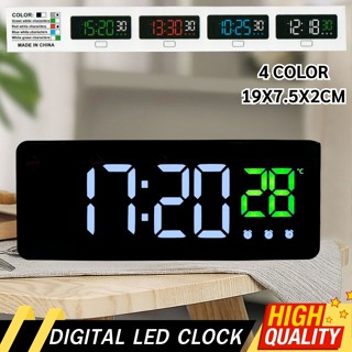 นาฬิกาตั้งโต๊ะแขวนผนัง ดิจิตอล มี4สีCX-3518 บอกเวลา/อุณหภูมิ…