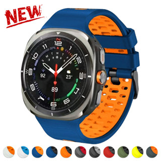 สายซิลิโคนสําหรับเล่นกีฬาสําหรับ Samsung Galaxy Watch Ultra …