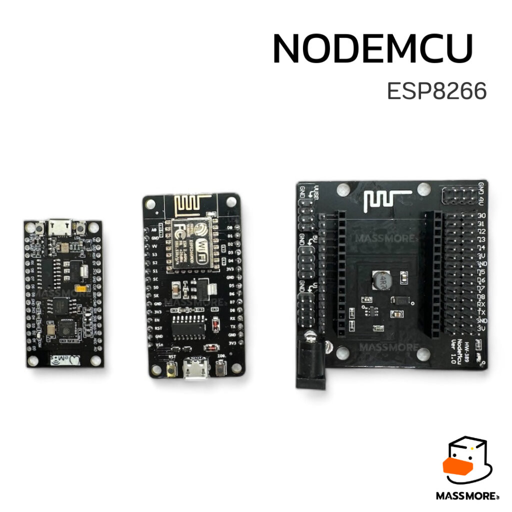 NodeMCU V3 บอร์ด ESP8266 Arduino Lua WIFI หน่วยความจำ Flash 32MB USB-Serial CH340G