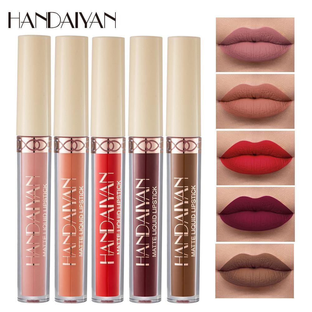 Am-azHandaiyan 12 Colours Matte Liquid Lipsticks – กันน้ํา, Non-Stick, Long-Wearing ราคา ถูกที่สุด ดีลบีเคเค แกลเลอรีภาพที่ 4