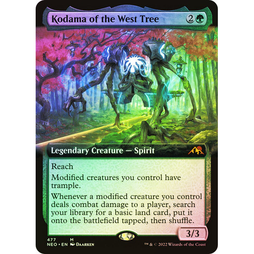 การ์ด EDH PlayTest - Kodama of the West Tree (สีเขียว)