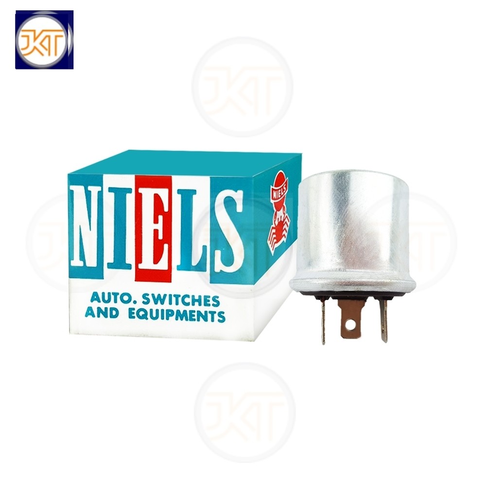 รีเลย์ไฟเลี้ยว ยี่ห้อ BOSSO
เฟรชเชอร์ไฟเลี้ยว VE624 24V 3ขา ยี่ห้อ NIELS BS000064