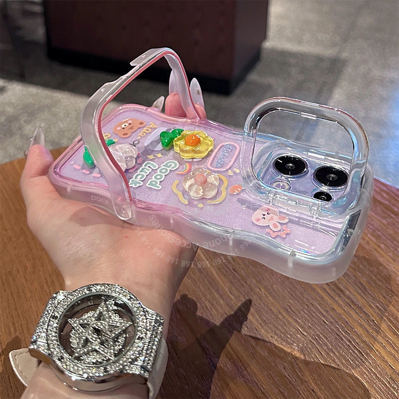 เคส OPPO Reno 13 5G เคส OPPO Reno 13 Pro 5G เคสน่ารักกบกระต่ายการ์ตูน Cinnamoroll Melody Duffy Bear เคสกันกระแทก Diy ตุ๊กตาเคสโทรศัพท์สําหรับนักเรียนหญิง ราคา ถูกที่สุด ดีลบีเคเค แกลเลอรีภาพที่ 3