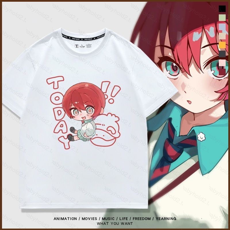 ใหม่ Gundam GQuuux Amate Yuzuriha MACHU เสื้อยืดฤดูร้อนอะนิเมะแขนสั้นด้านบน