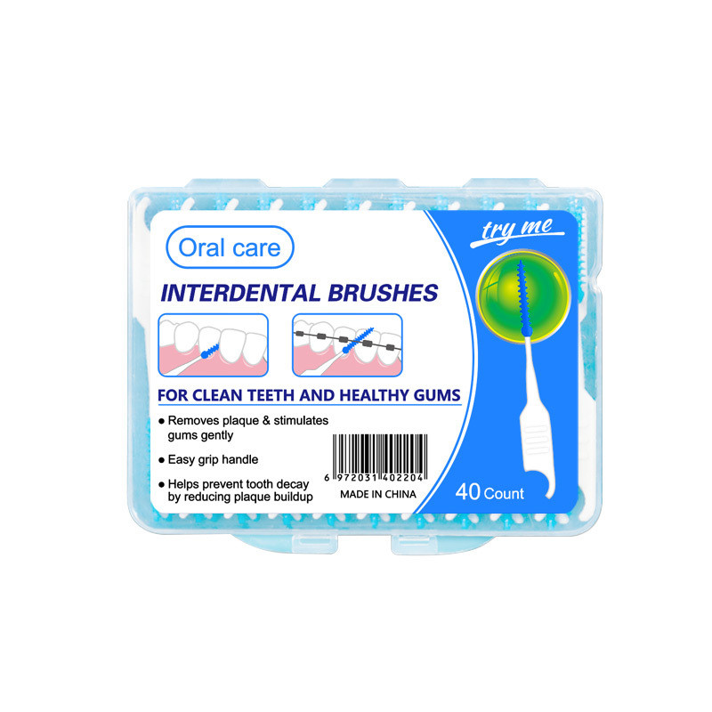 150/40ชิ้นซิลิโคน ฟันปลอม แปรงทําความสะอาดฟันไหมขัดฟันไม้จิ้มฟันทันตกรรมทันตกรรมแปรงระหว่างฟันน้ํา ไหมขัดฟัน - รูปที่ 6