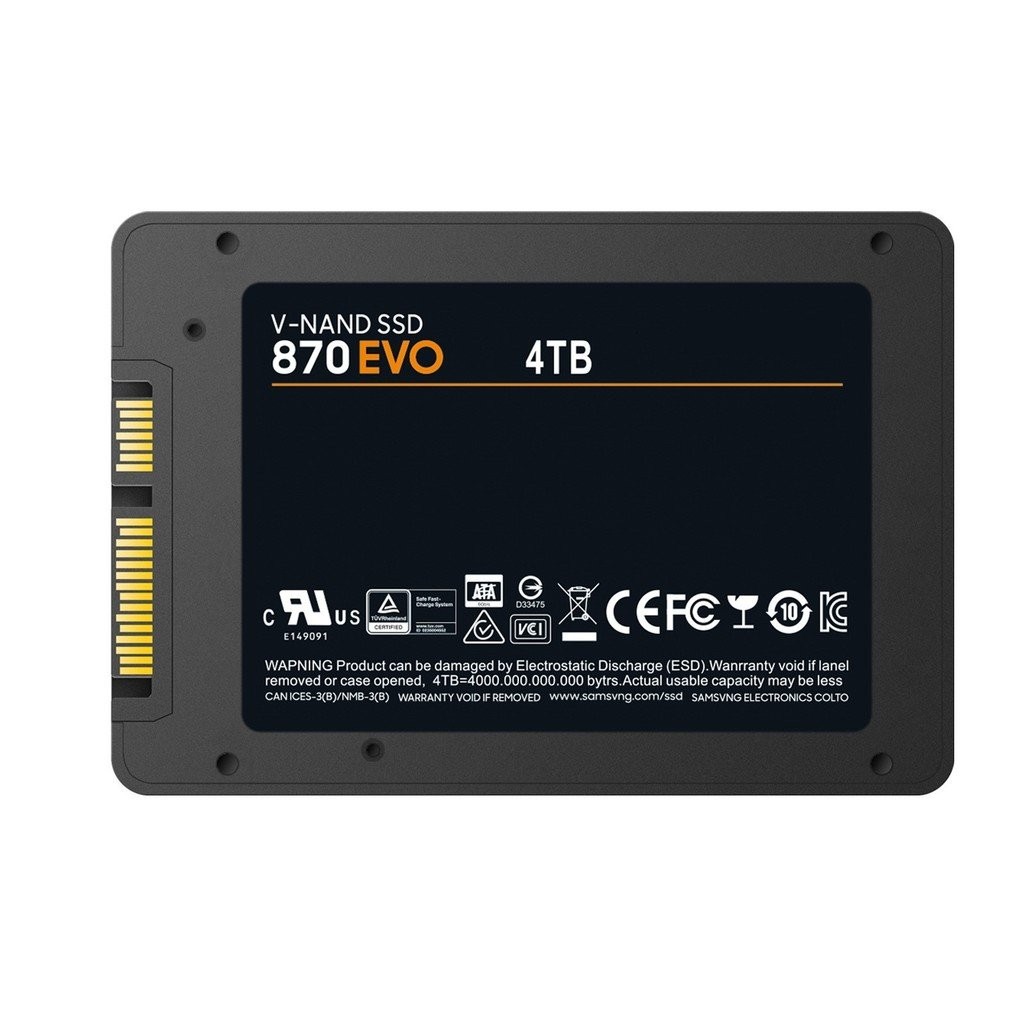 ไดรฟ์ SSD ภายใน ขนาด 2.5 นิ้ว 870EVO ความเร็วสูง 1TB/2TB/4TB