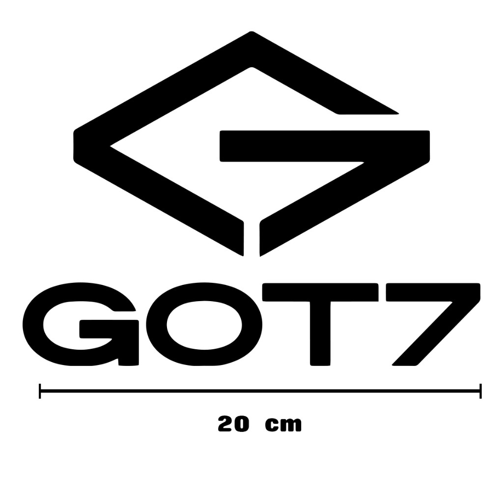 Saturdaysticker 2 - สติ๊กเกอร์ไดคัท #สติ๊กเกอร์GOT7 BigSize