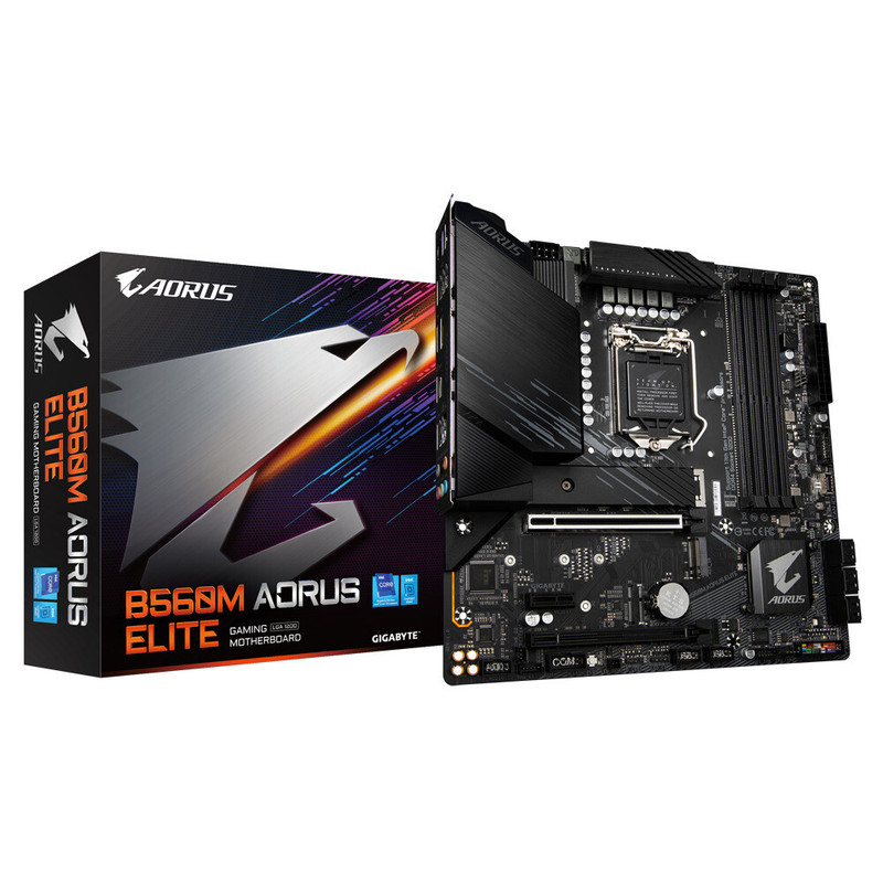 ใหม่ GIGABYTE B560M AORUS ELITE เมนบอร์ด LGA 1200 สําหรับ 10th/11th Gen Intel Core i9 CPU