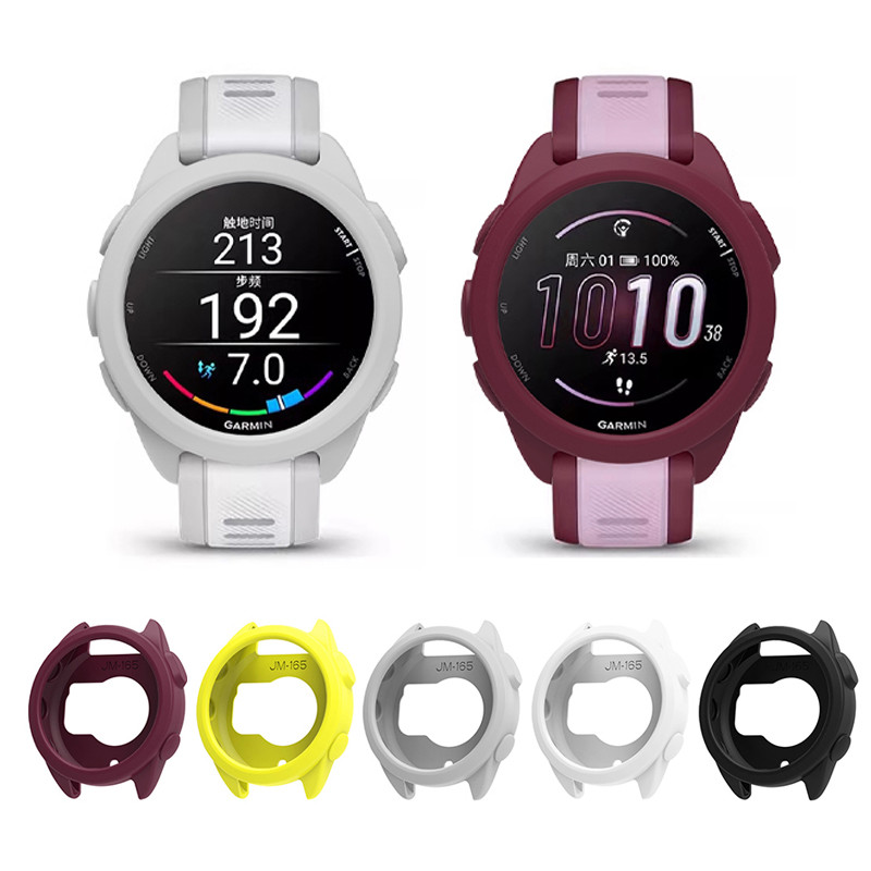 เคสซิลิโคนนุ่มเปลือกน้ําหนักเบาสําหรับ Garmin Forerunner 165